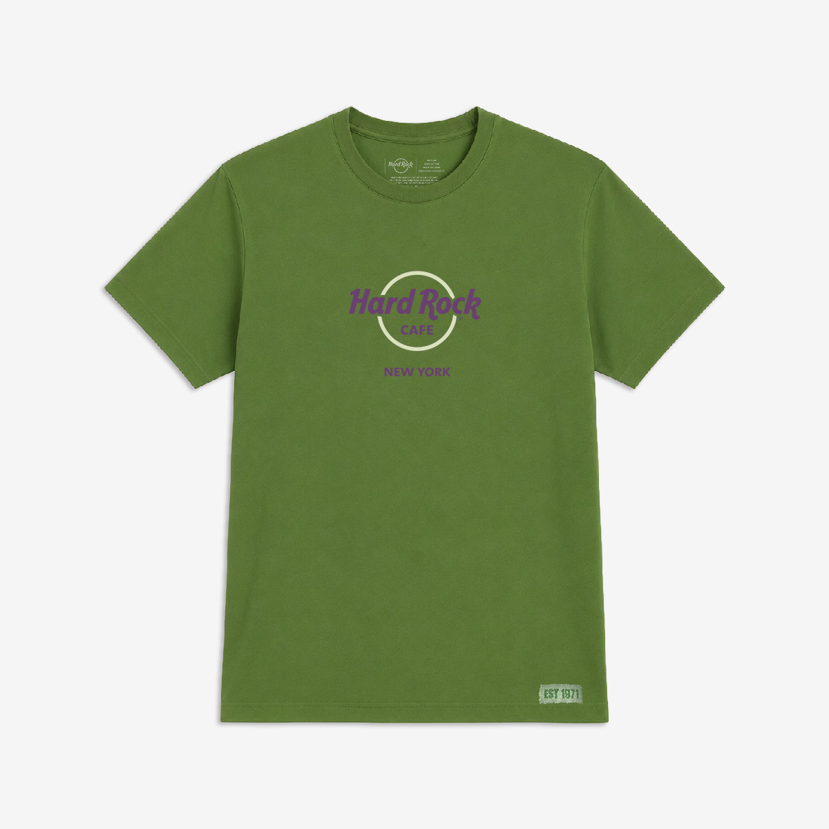 Color VIbes Tee in Washed Green image number 1